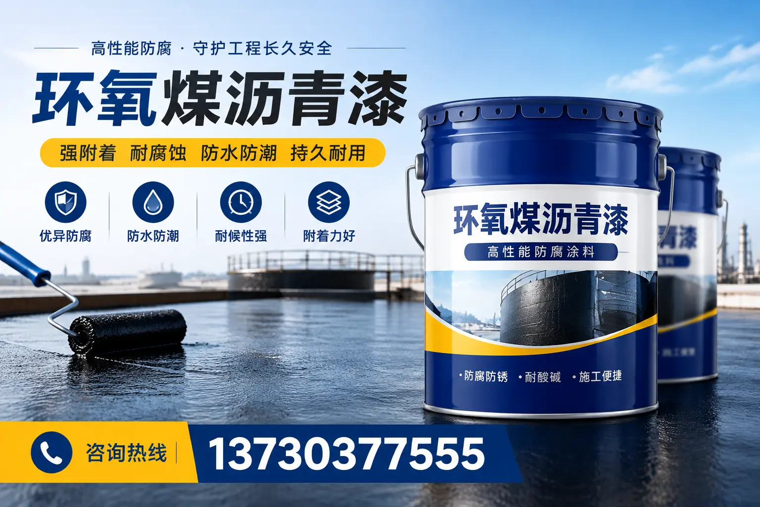 如何判断环氧煤沥青漆的质量?海州消费者指南